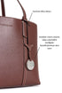 BIRDIEBAG KAHVERENGİ TOTE BAG - Çantalar - Birdiejay